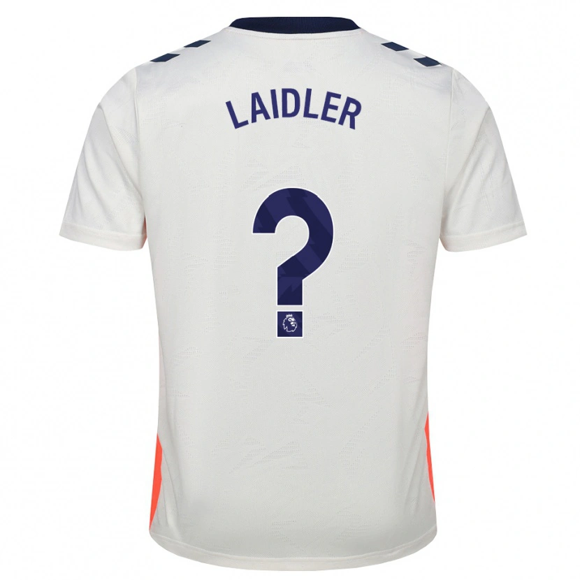 Danxen Kvinder Harri Laidler #0 Hvid Orange Kongeblå Udebane Spillertrøjer 2026/27 Trøje T-Shirt