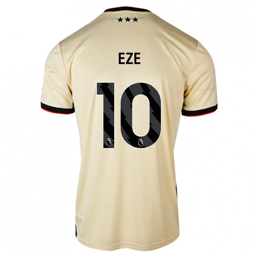 Danxen Kvinder Nelson Eze #10 Citronchiffon Sort Rød Udebane Spillertrøjer 2026/27 Trøje T-Shirt