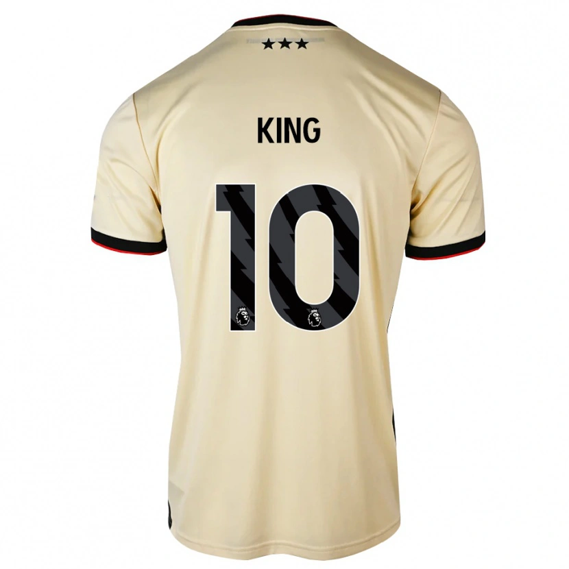 Danxen Kvinder Eloise King #10 Citronchiffon Sort Rød Udebane Spillertrøjer 2026/27 Trøje T-Shirt
