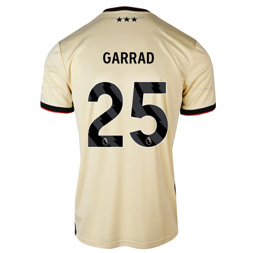 Danxen Kvinder Grace Garrad #25 Citronchiffon Sort Rød Udebane Spillertrøjer 2026/27 Trøje T-Shirt