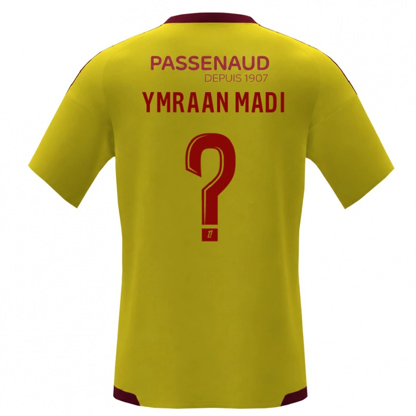 Danxen Kvinder Ymraan Madi #0 Gul Rød Grøn Udebane Spillertrøjer 2026/27 Trøje T-Shirt