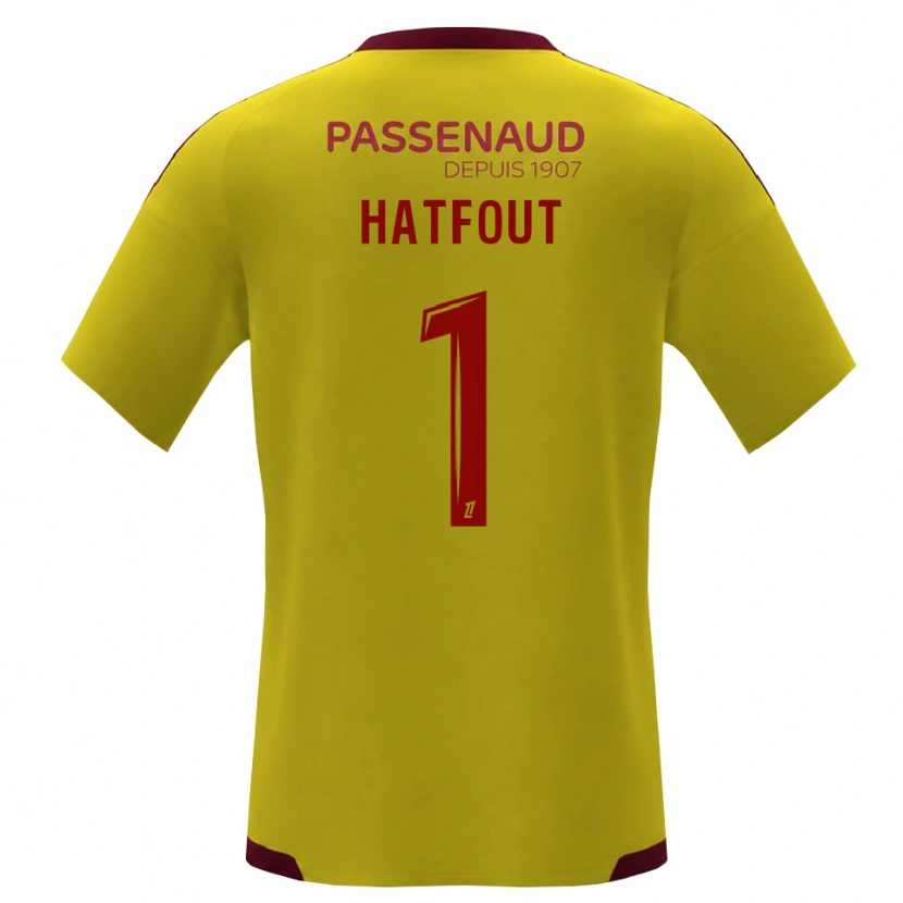 Danxen Kvinder Ewan Hatfout #1 Gul Rød Grøn Udebane Spillertrøjer 2026/27 Trøje T-Shirt