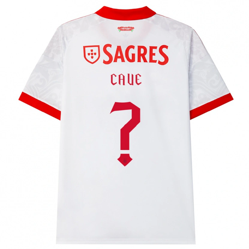 Danxen Kvinder Caue #0 Hvid Rød Gul Udebane Spillertrøjer 2026/27 Trøje T-Shirt
