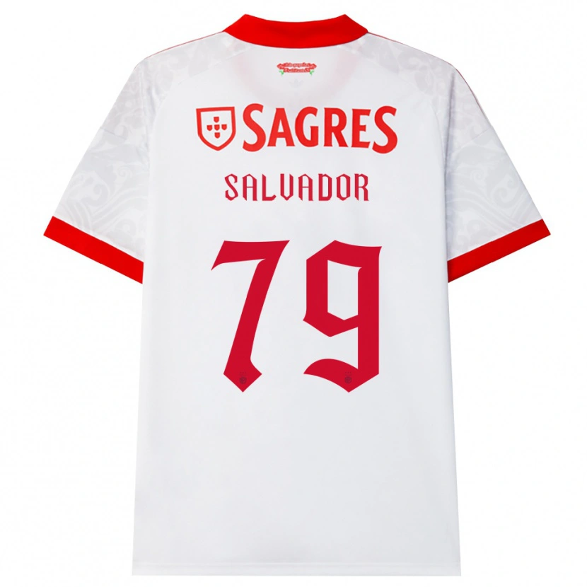 Danxen Kvinder Marta Salvador #79 Hvid Rød Gul Udebane Spillertrøjer 2026/27 Trøje T-Shirt