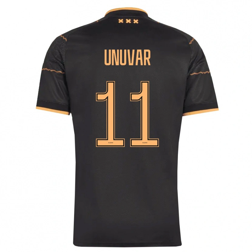Danxen Kvinder Naci Unuvar #11 Sort Orange Udebane Spillertrøjer 2026/27 Trøje T-Shirt