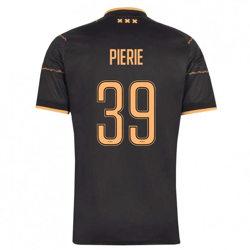 Danxen Kvinder Kik Pierie #39 Sort Orange Udebane Spillertrøjer 2026/27 Trøje T-Shirt