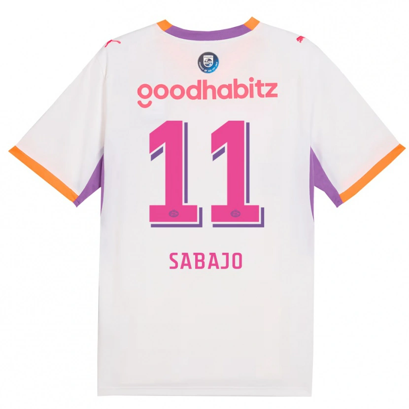 Danxen Kvinder Givenciyo Sabajo #11 Hvid Lilla Orange Udebane Spillertrøjer 2026/27 Trøje T-Shirt