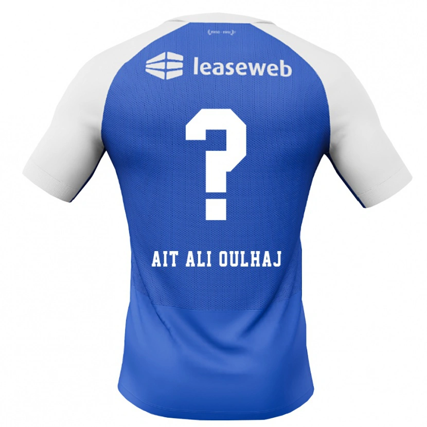 Danxen Kvinder Adam Ait Ali Oulhaj #0 Jægerblå Rød Hvid Udebane Spillertrøjer 2026/27 Trøje T-Shirt