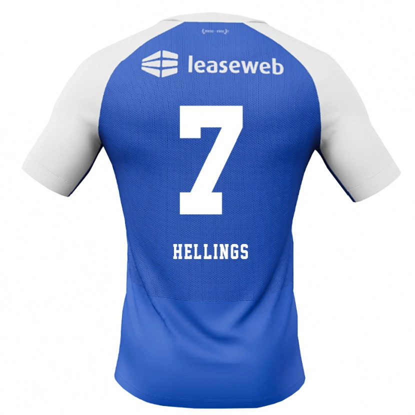 Danxen Kvinder Chavarello Hellings #7 Jægerblå Rød Hvid Udebane Spillertrøjer 2026/27 Trøje T-Shirt