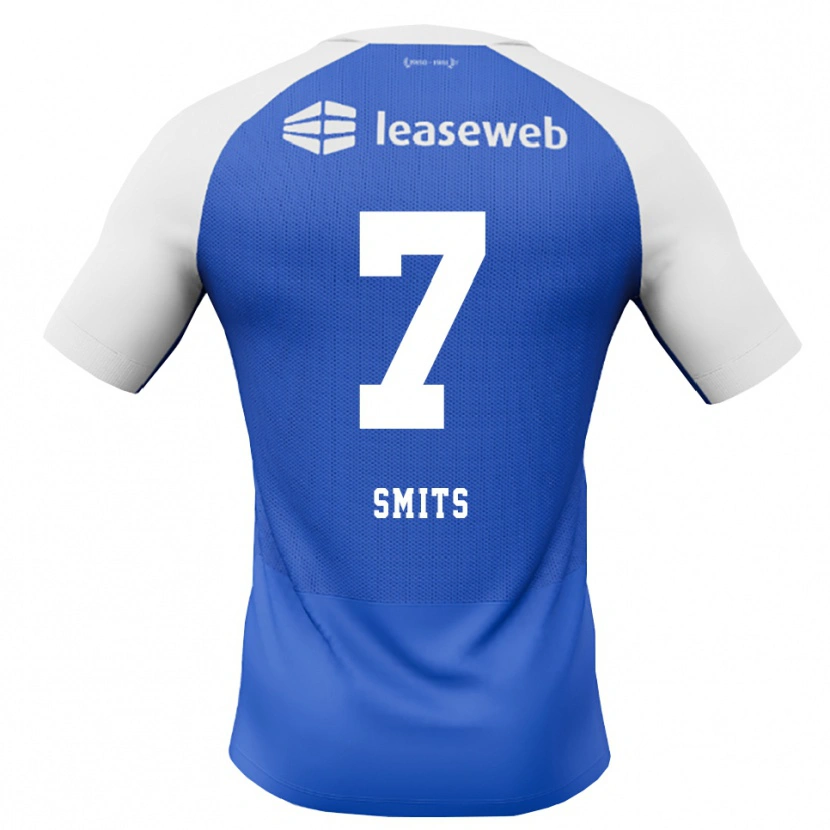 Danxen Kvinder Anthony Smits #7 Jægerblå Rød Hvid Udebane Spillertrøjer 2026/27 Trøje T-Shirt