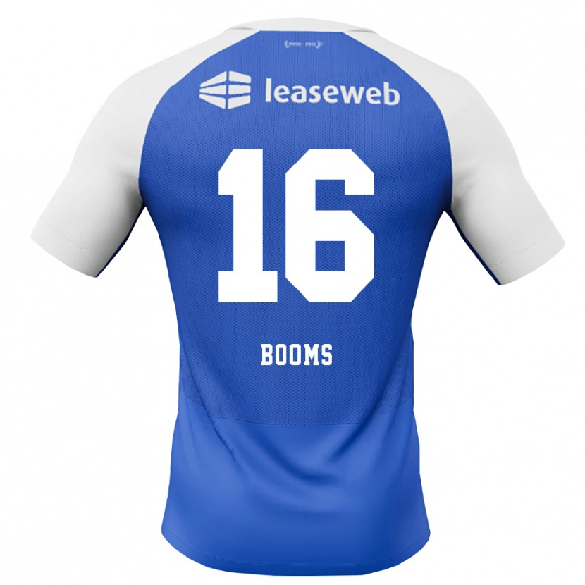 Danxen Kvinder Trinette Booms #16 Jægerblå Rød Hvid Udebane Spillertrøjer 2026/27 Trøje T-Shirt