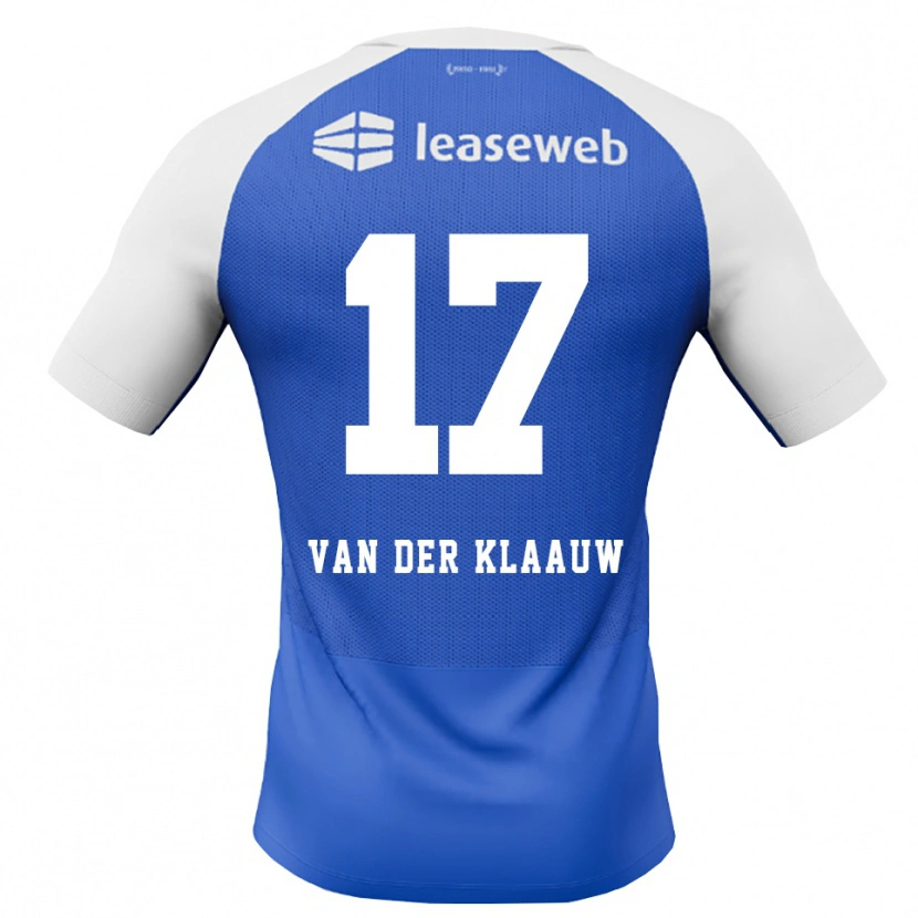 Danxen Kvinder Deacon Van Der Klaauw #17 Jægerblå Rød Hvid Udebane Spillertrøjer 2026/27 Trøje T-Shirt