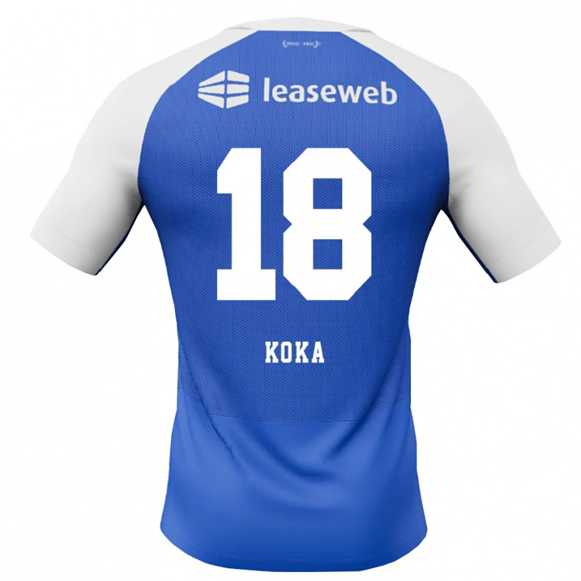 Danxen Kvinder Nnamdi Koka #18 Jægerblå Rød Hvid Udebane Spillertrøjer 2026/27 Trøje T-Shirt