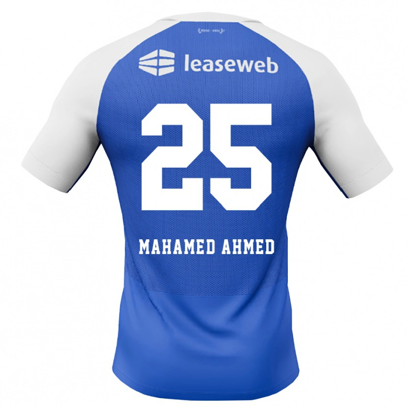Danxen Kvinder Nuur Mahamed Ahmed #25 Jægerblå Rød Hvid Udebane Spillertrøjer 2026/27 Trøje T-Shirt