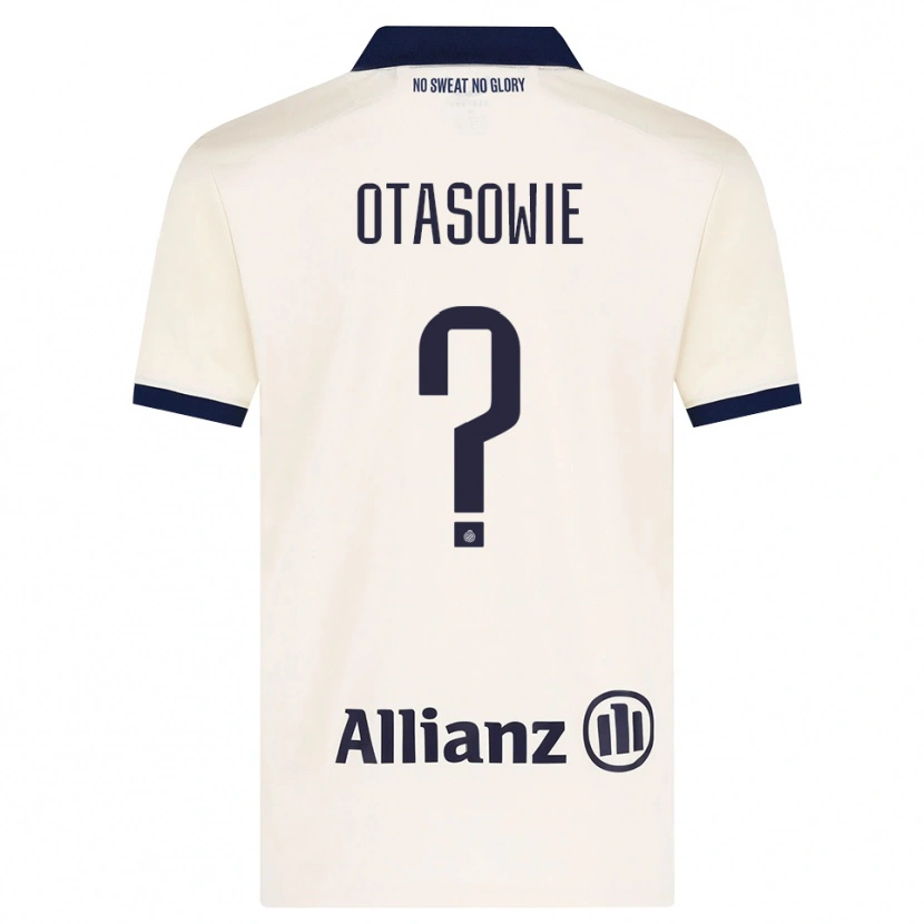 Danxen Kvinder Owen Otasowie #0 Beige Sort Udebane Spillertrøjer 2026/27 Trøje T-Shirt