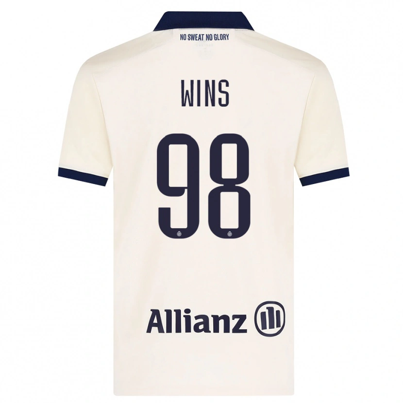 Danxen Kvinder Axl Wins #98 Beige Sort Udebane Spillertrøjer 2026/27 Trøje T-Shirt