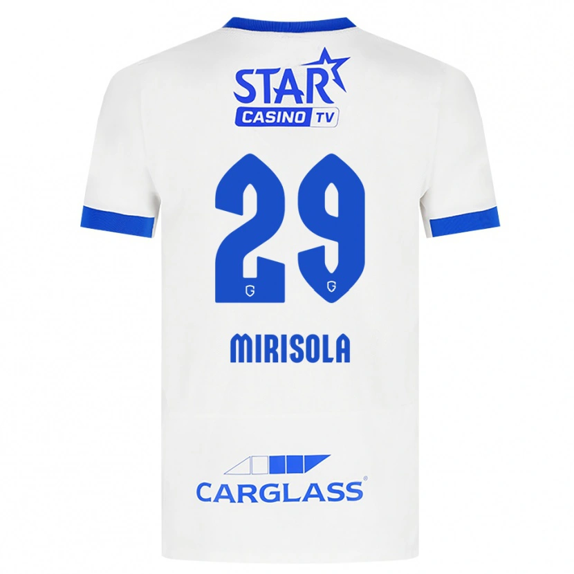 Danxen Kvinder Robin Mirisola #29 Hvid Blå Udebane Spillertrøjer 2026/27 Trøje T-Shirt