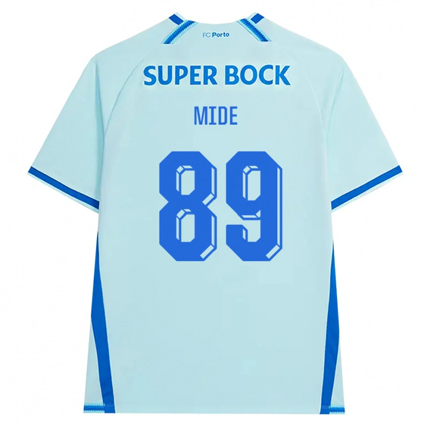 Danxen Kvinder Mateus Mide #89 Lyshimmelblå Blå Tredje Sæt Spillertrøjer 2026/27 Trøje T-Shirt