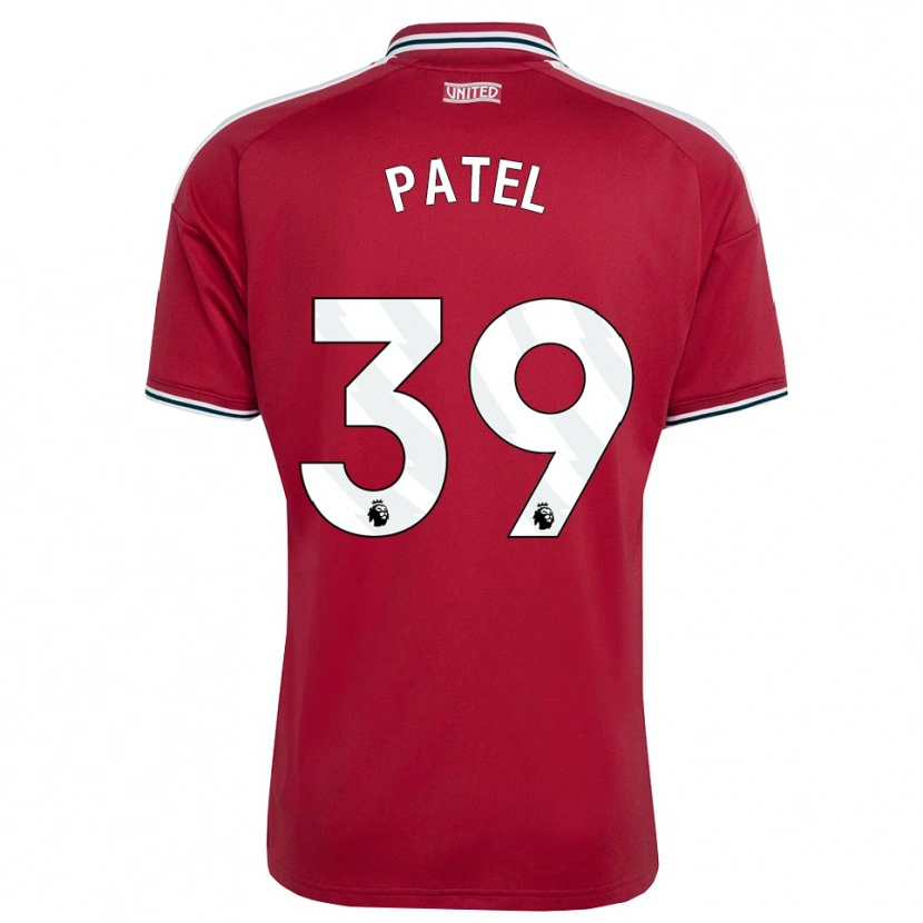 Danxen Børn Safia Middleton-Patel #39 Rød Gul Hvid Hjemmebane Spillertrøjer 2026/27 Trøje T-Shirt