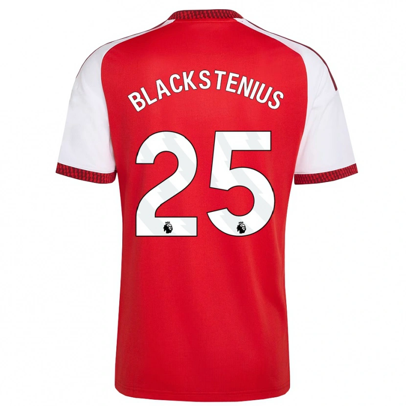 Danxen Børn Stina Blackstenius #25 Rød Hvid Sort Hjemmebane Spillertrøjer 2026/27 Trøje T-Shirt