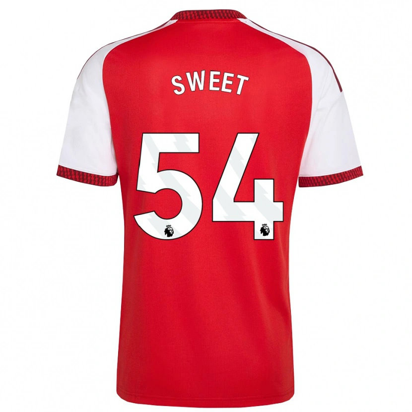 Danxen Børn Will Sweet #54 Rød Hvid Sort Hjemmebane Spillertrøjer 2026/27 Trøje T-Shirt