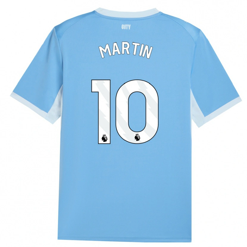 Danxen Børn Milo Martin #10 Lyshimmelblå Hvid Hjemmebane Spillertrøjer 2026/27 Trøje T-Shirt