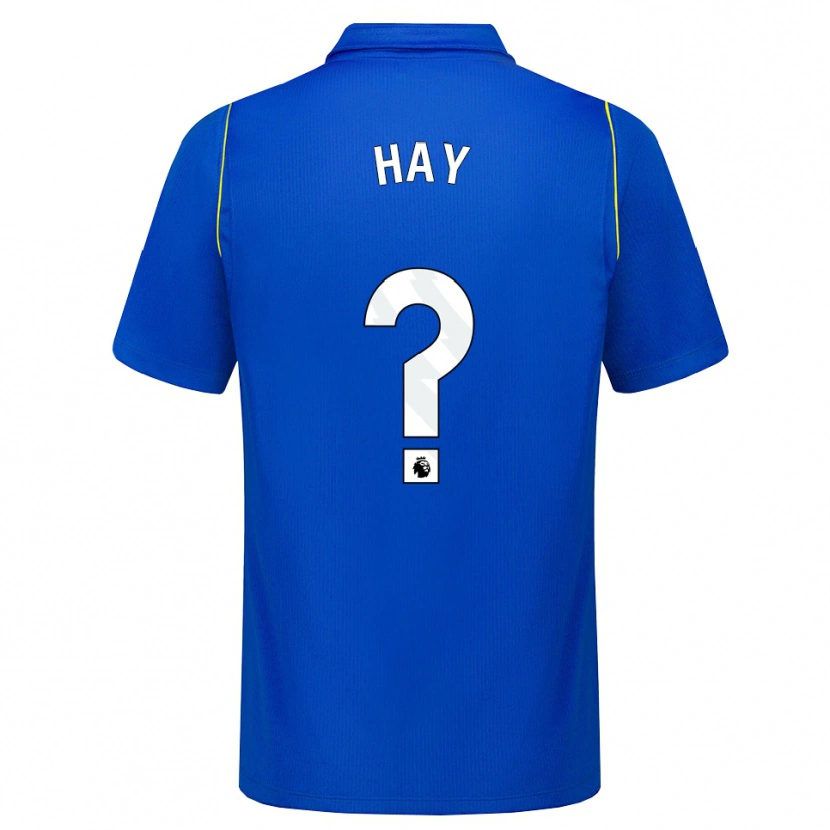 Danxen Børn Noah Hay #0 Blå Gul Hjemmebane Spillertrøjer 2026/27 Trøje T-Shirt