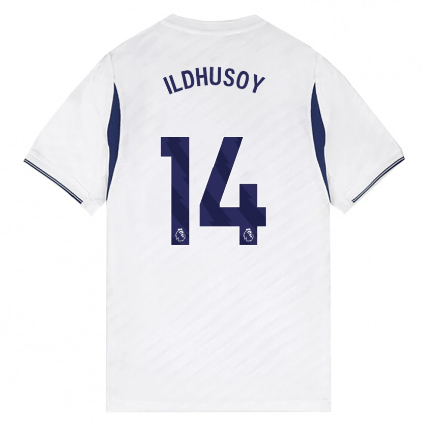 Danxen Børn Celin Bizet Ildhusøy #14 Hvid Rød Lilla Hjemmebane Spillertrøjer 2026/27 Trøje T-Shirt