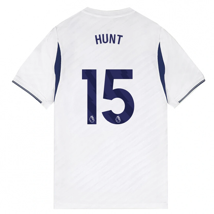 Danxen Børn Clare Hunt #15 Hvid Rød Lilla Hjemmebane Spillertrøjer 2026/27 Trøje T-Shirt