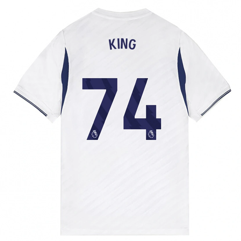 Danxen Børn Maeson King #74 Hvid Rød Lilla Hjemmebane Spillertrøjer 2026/27 Trøje T-Shirt
