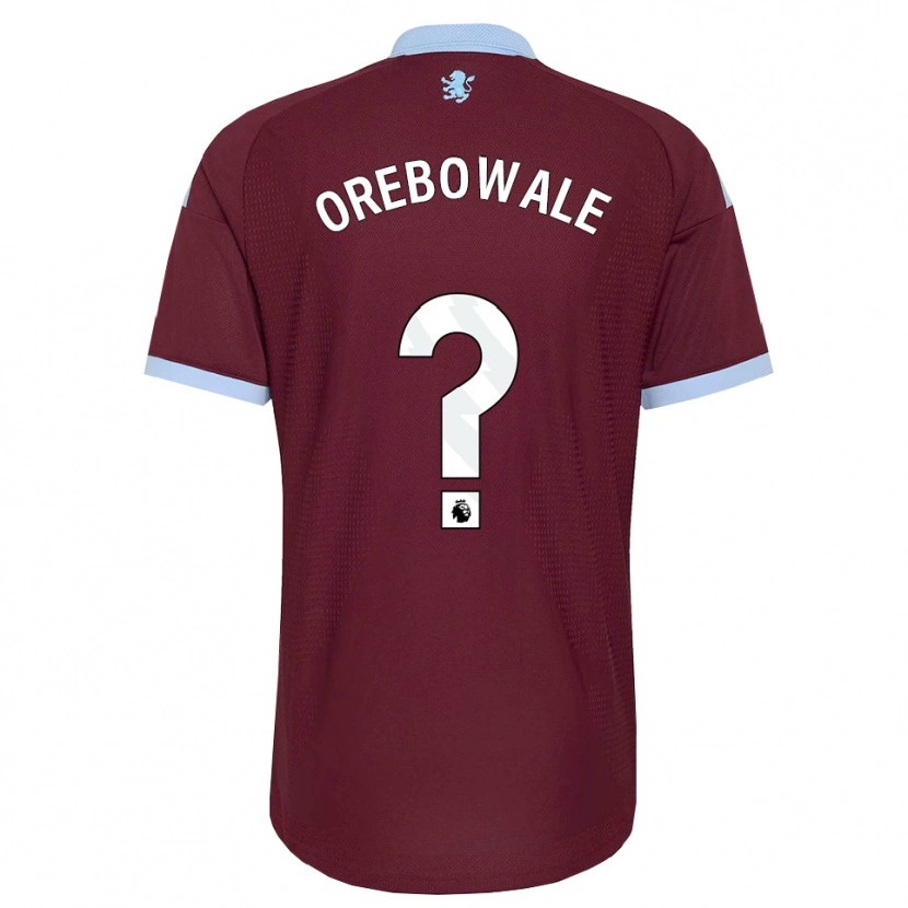 Danxen Børn Erin Orebowale #0 Kornblomstblå Vinrød Hjemmebane Spillertrøjer 2026/27 Trøje T-Shirt