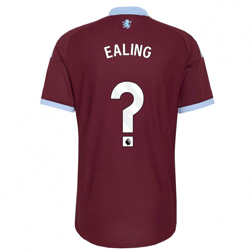 Danxen Børn Frankie Ealing #0 Kornblomstblå Vinrød Hjemmebane Spillertrøjer 2026/27 Trøje T-Shirt
