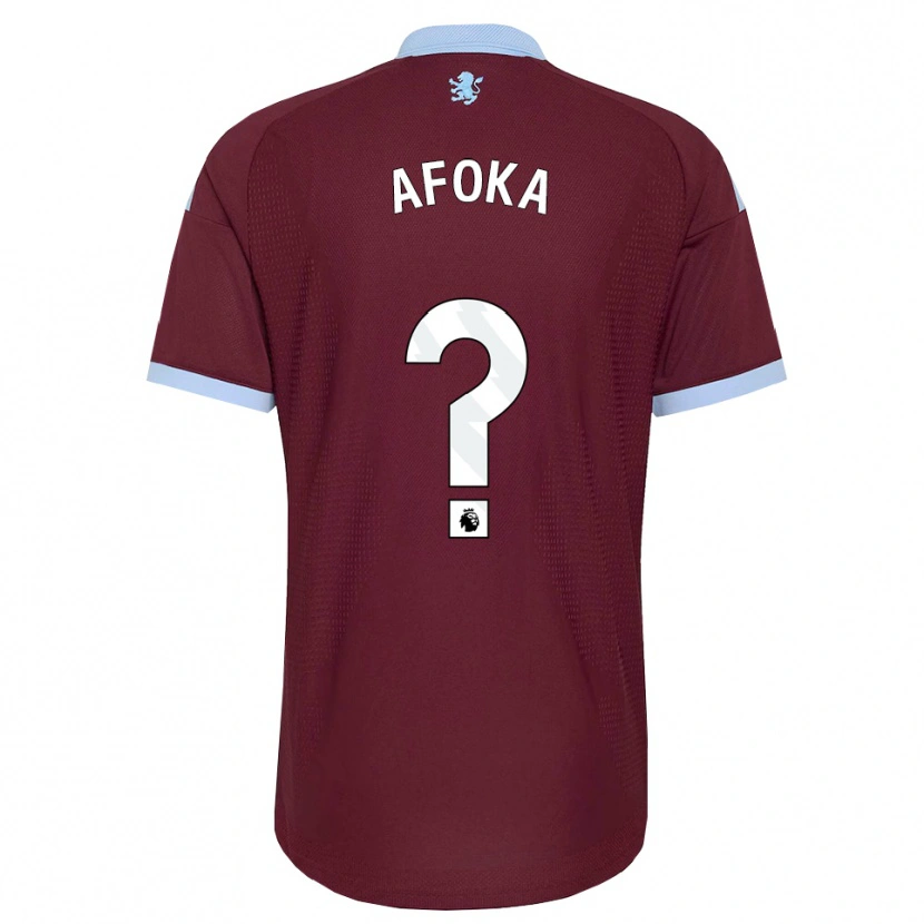 Danxen Børn Chisom Afoka #0 Kornblomstblå Vinrød Hjemmebane Spillertrøjer 2026/27 Trøje T-Shirt
