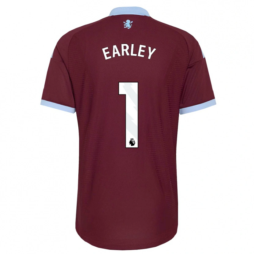 Danxen Børn Blade Earley #1 Kornblomstblå Vinrød Hjemmebane Spillertrøjer 2026/27 Trøje T-Shirt