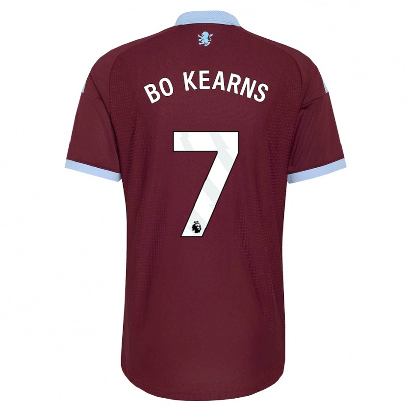 Danxen Børn Missy Bo Kearns #7 Kornblomstblå Vinrød Hjemmebane Spillertrøjer 2026/27 Trøje T-Shirt