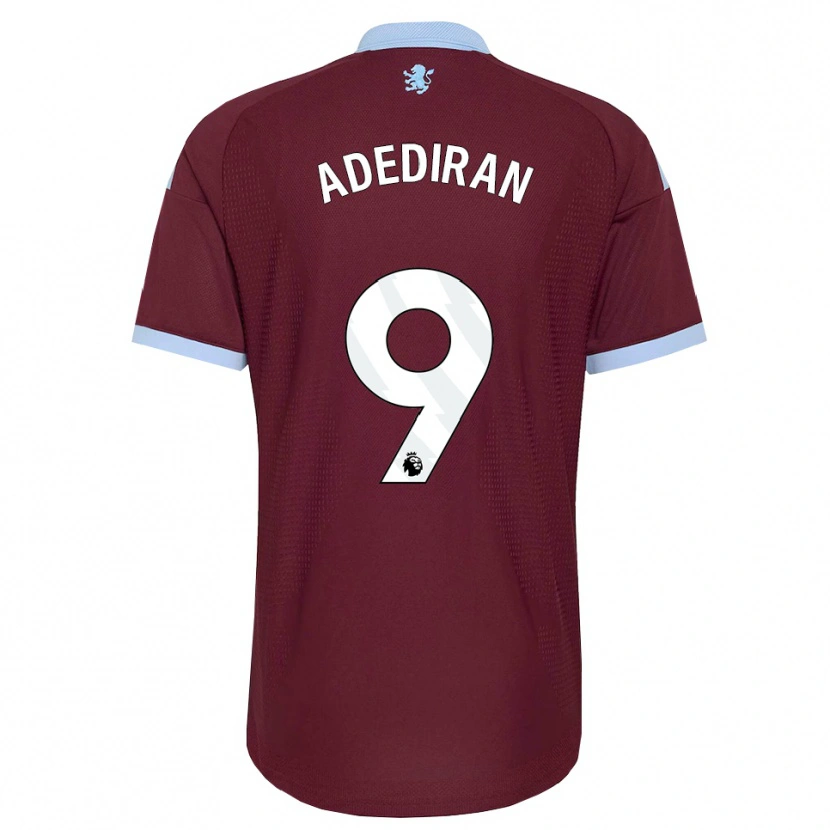 Danxen Børn Daniel Adediran #9 Kornblomstblå Vinrød Hjemmebane Spillertrøjer 2026/27 Trøje T-Shirt