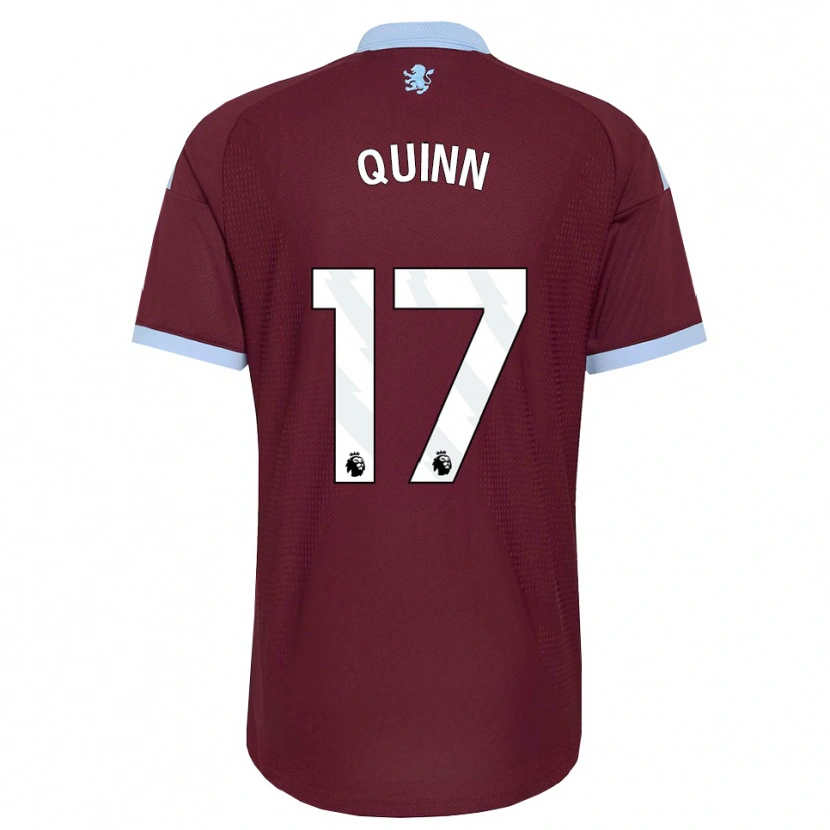 Danxen Børn Keilan Quinn #17 Kornblomstblå Vinrød Hjemmebane Spillertrøjer 2026/27 Trøje T-Shirt