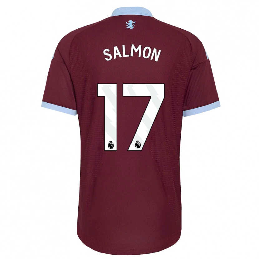 Danxen Børn Ebony Salmon #17 Kornblomstblå Vinrød Hjemmebane Spillertrøjer 2026/27 Trøje T-Shirt