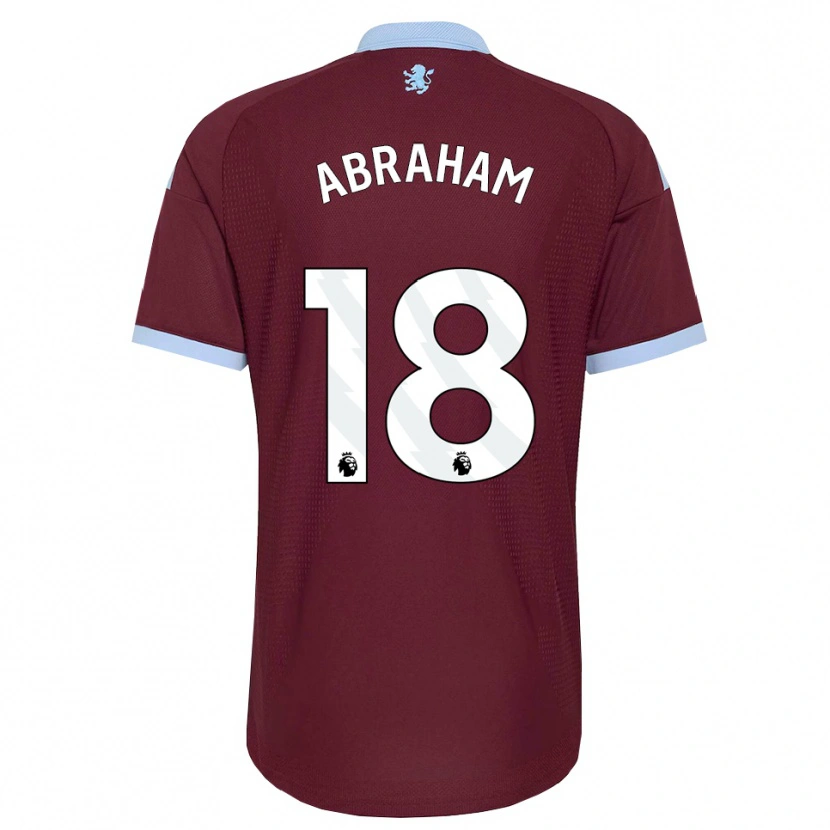 Danxen Børn Tammy Abraham #18 Kornblomstblå Vinrød Hjemmebane Spillertrøjer 2026/27 Trøje T-Shirt