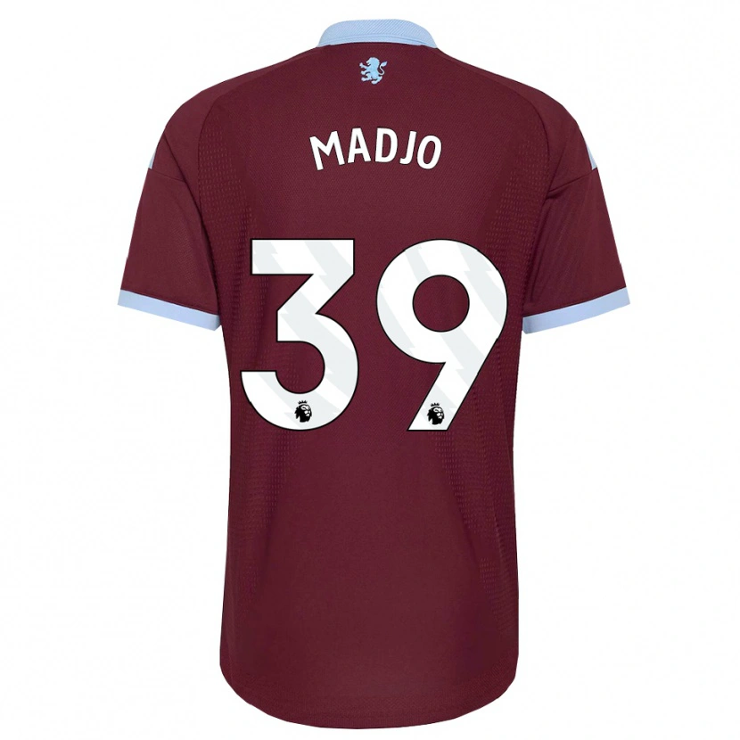 Danxen Børn Brian Madjo #39 Kornblomstblå Vinrød Hjemmebane Spillertrøjer 2026/27 Trøje T-Shirt