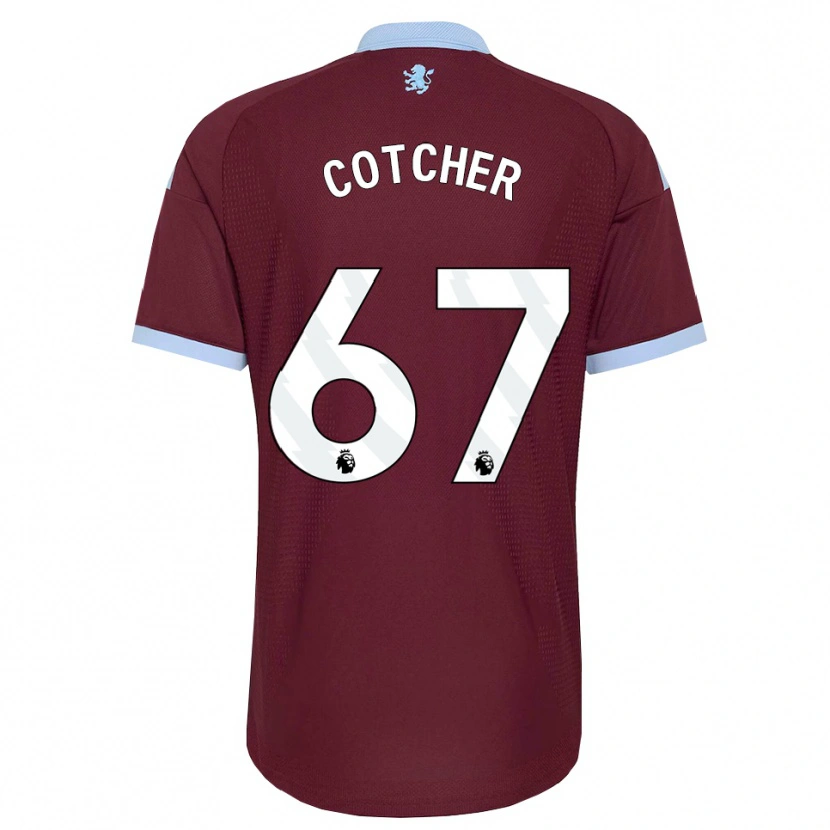 Danxen Børn Mason Cotcher #67 Kornblomstblå Vinrød Hjemmebane Spillertrøjer 2026/27 Trøje T-Shirt