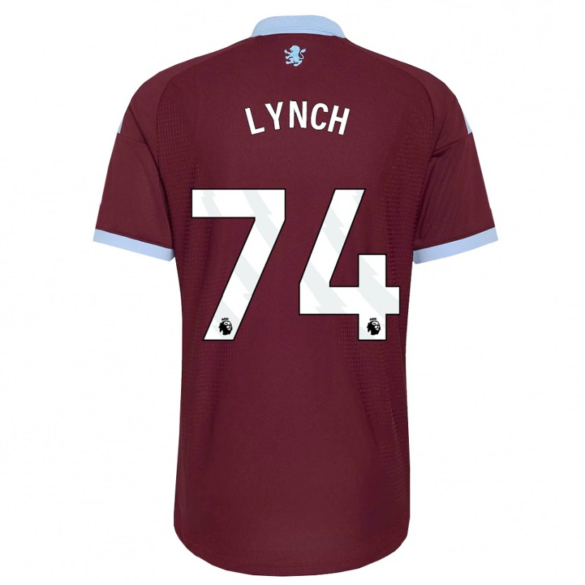 Danxen Børn Luka Lynch #74 Kornblomstblå Vinrød Hjemmebane Spillertrøjer 2026/27 Trøje T-Shirt