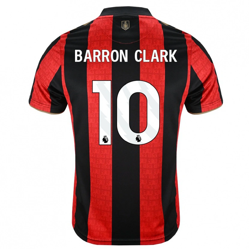 Danxen Børn Molly Barron-Clark #10 Gyldengul Rød Sort Hjemmebane Spillertrøjer 2026/27 Trøje T-Shirt
