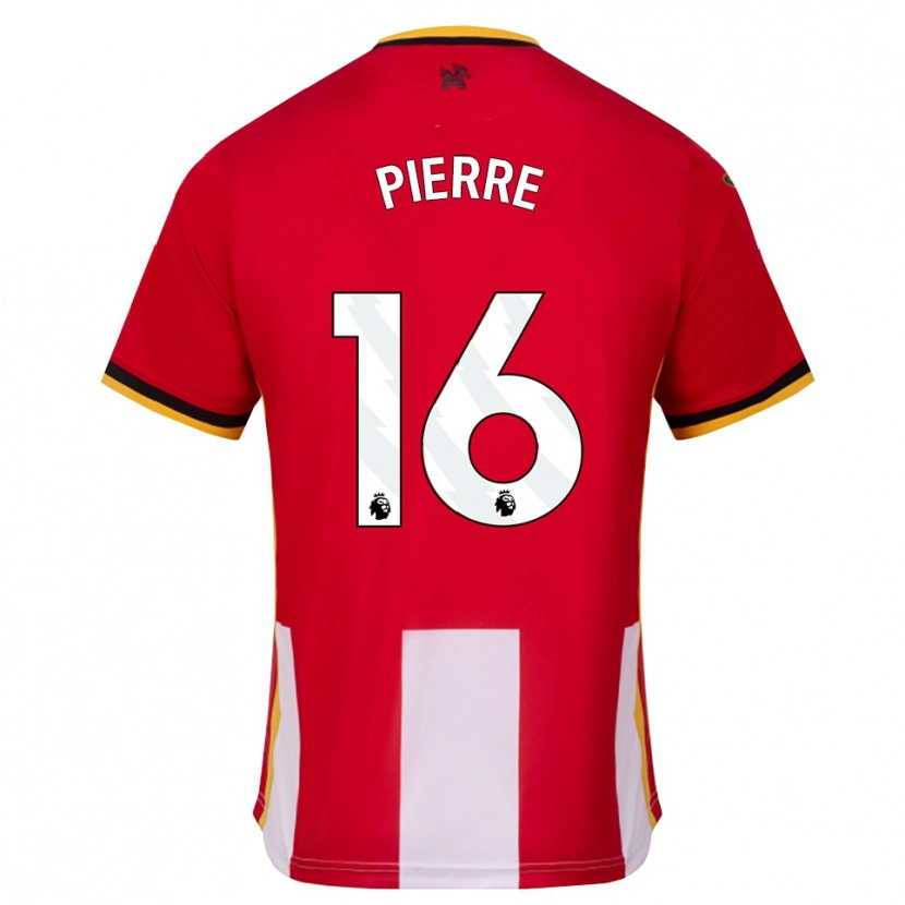 Danxen Børn Kyrie Pierre #16 Gul Sort Rød Hjemmebane Spillertrøjer 2026/27 Trøje T-Shirt