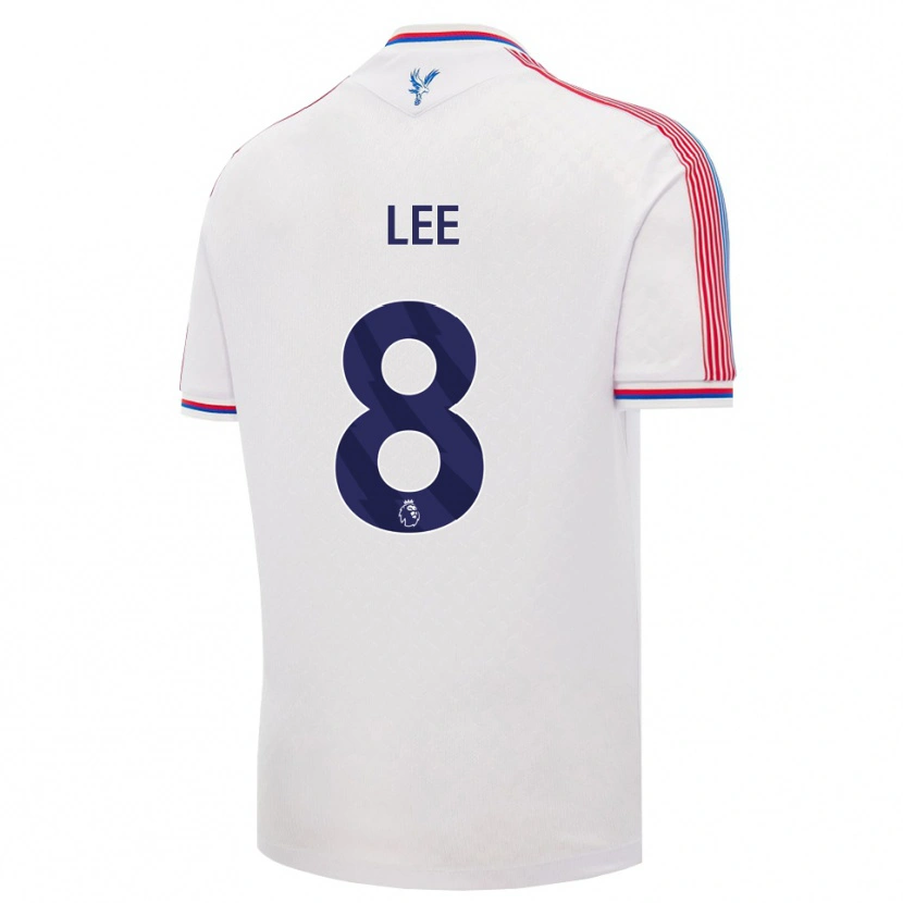 Danxen Børn Jamar Lee #8 Hvid Rød Blå Hjemmebane Spillertrøjer 2026/27 Trøje T-Shirt