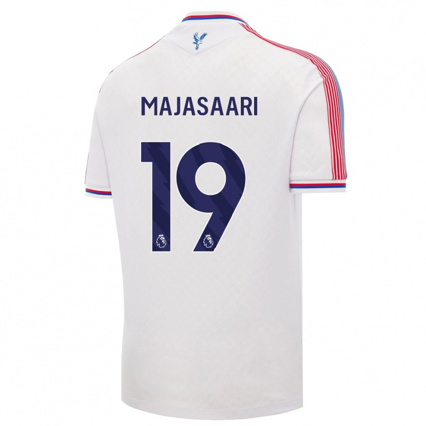 Danxen Børn Milla-Maj Majasaari #19 Hvid Rød Blå Hjemmebane Spillertrøjer 2026/27 Trøje T-Shirt