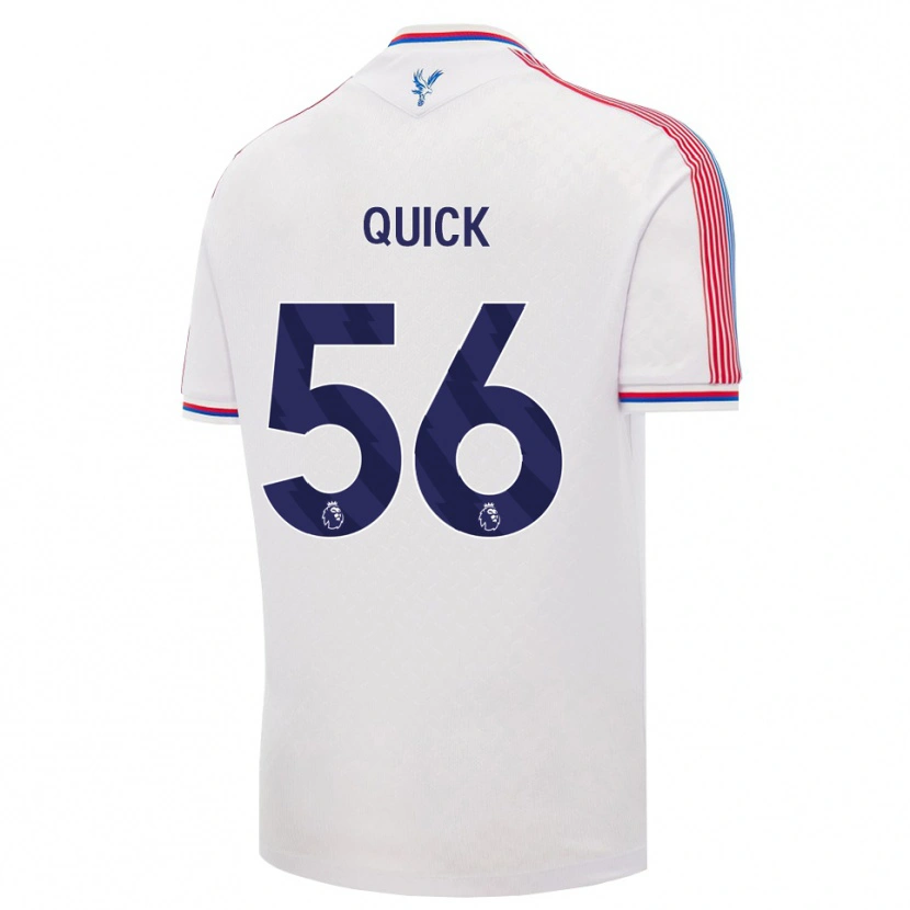 Danxen Børn Daniel Quick #56 Hvid Rød Blå Hjemmebane Spillertrøjer 2026/27 Trøje T-Shirt
