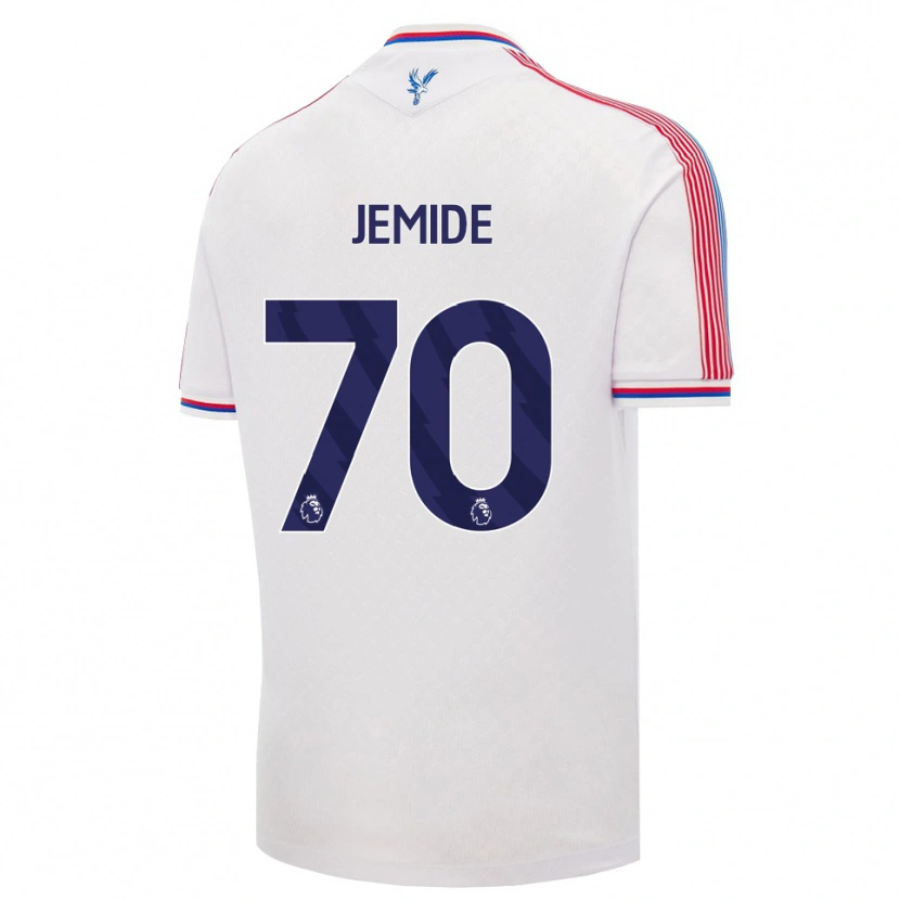 Danxen Børn Mofe Jemide #70 Hvid Rød Blå Hjemmebane Spillertrøjer 2026/27 Trøje T-Shirt