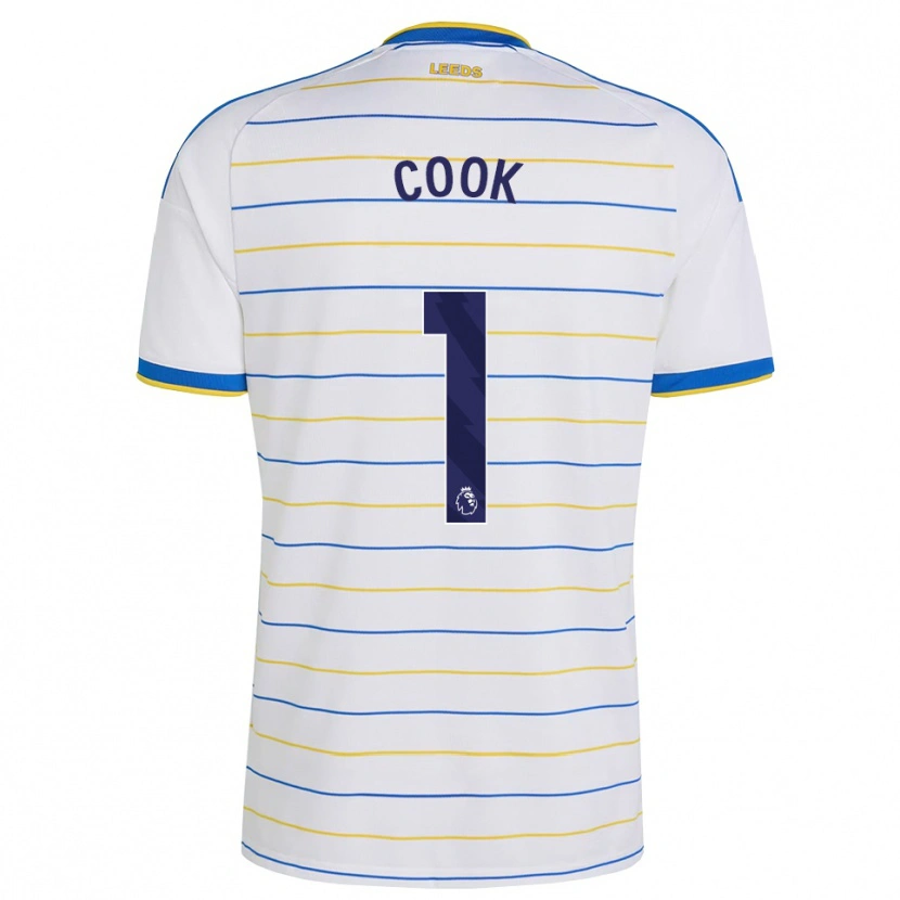 Danxen Børn Robbie Cook #1 Rød Gul Blå Hjemmebane Spillertrøjer 2026/27 Trøje T-Shirt