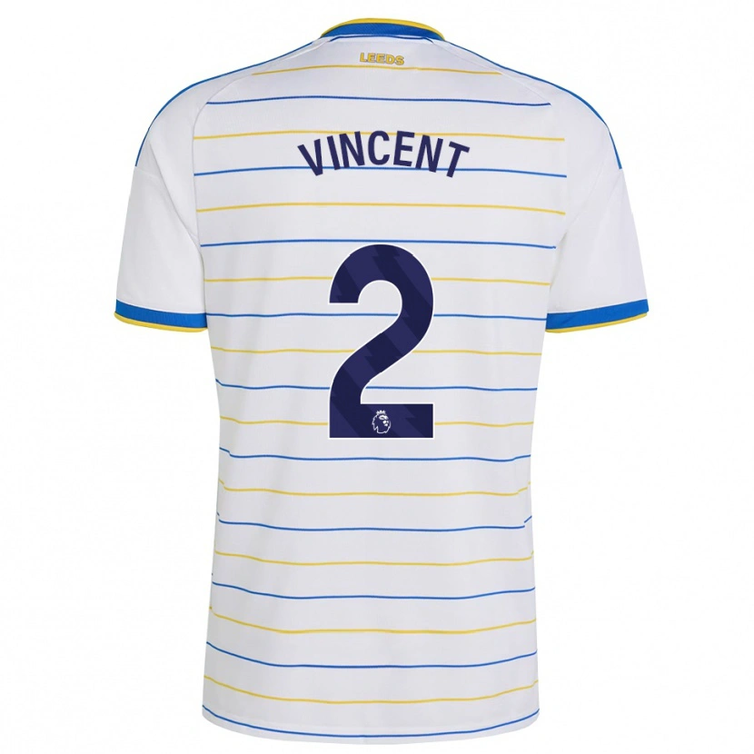 Danxen Børn Harvey Vincent #2 Rød Gul Blå Hjemmebane Spillertrøjer 2026/27 Trøje T-Shirt